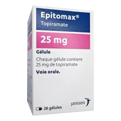 Топамакс (в Европе название Epitomax) Франция! таблетки 25мг 28шт фото